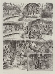 Schlecht belohnte Genialität, ein Vorfall auf dem Marsch nach Bekwai in Westafrika